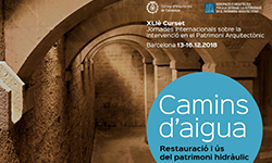 camins d'aigua restauracio del patrimoni hidràulic.